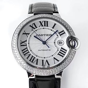 AF Quality! Cartier Ballon Bleu 42mm Collection. Rounded and elegant, exuding noble sophistication. [Case] Watch dimensions: 42mm x 13mm. The 316L stainless steel case undergoes meticulous polishing by AF watchmakers, radiating a brilliant luster!